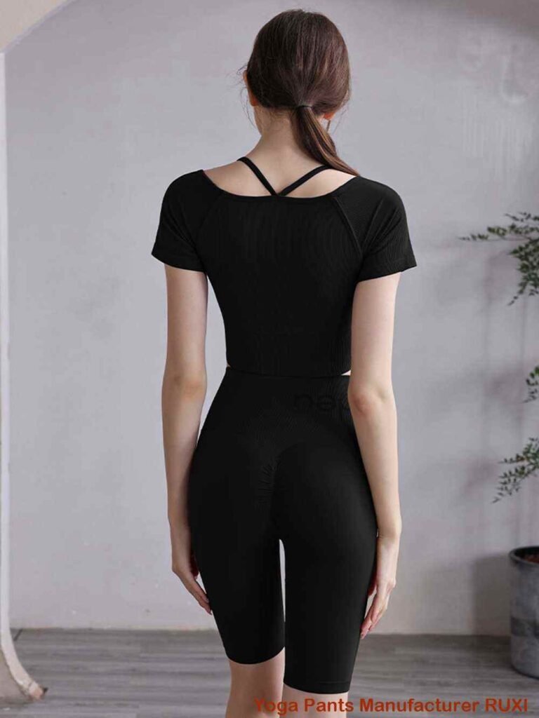 heiße rosa Yoga-Shorts RUXI