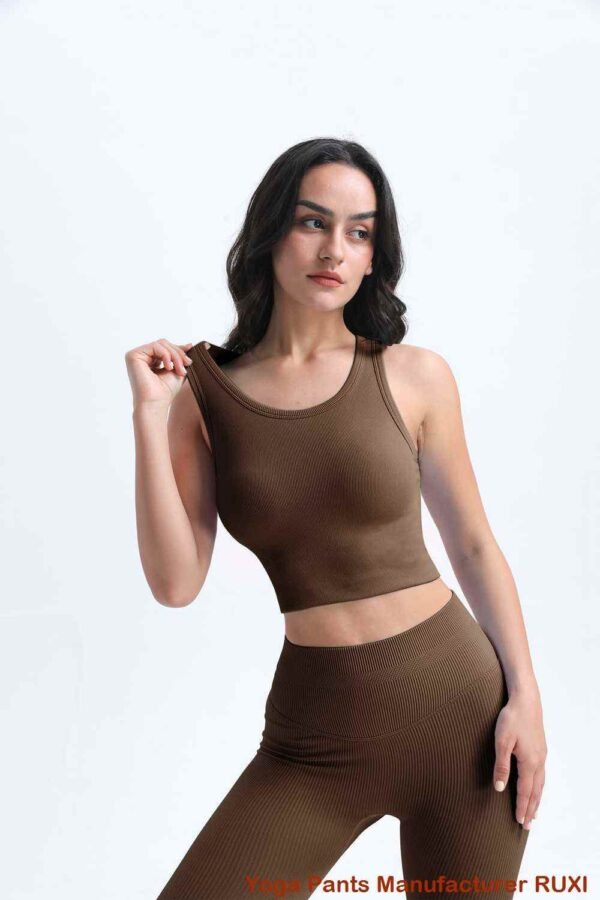 Yogahose mit V-Taille RUXI lb487