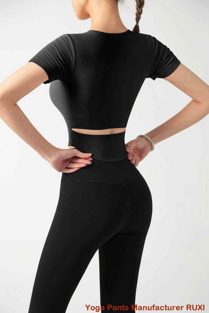 Sportshorts mit hoher Taille RUXI