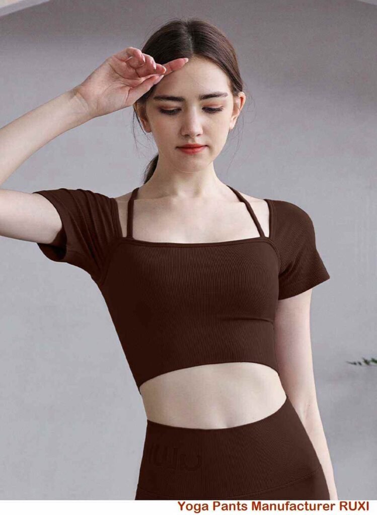 Badeshorts mit hoher Taille RUXI