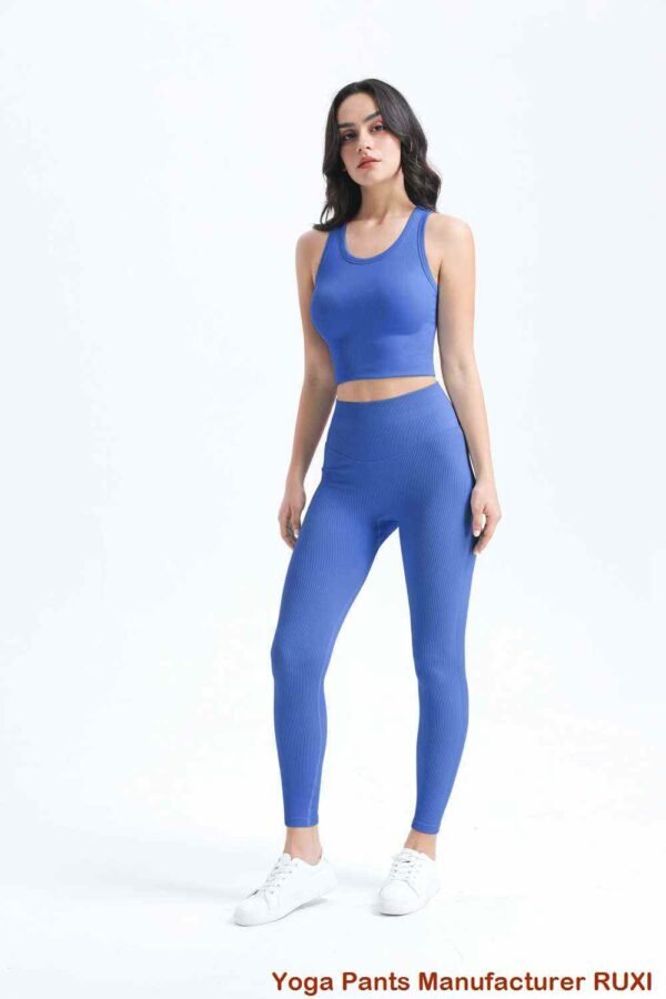 korallenfarbener Sport-BH RUXI