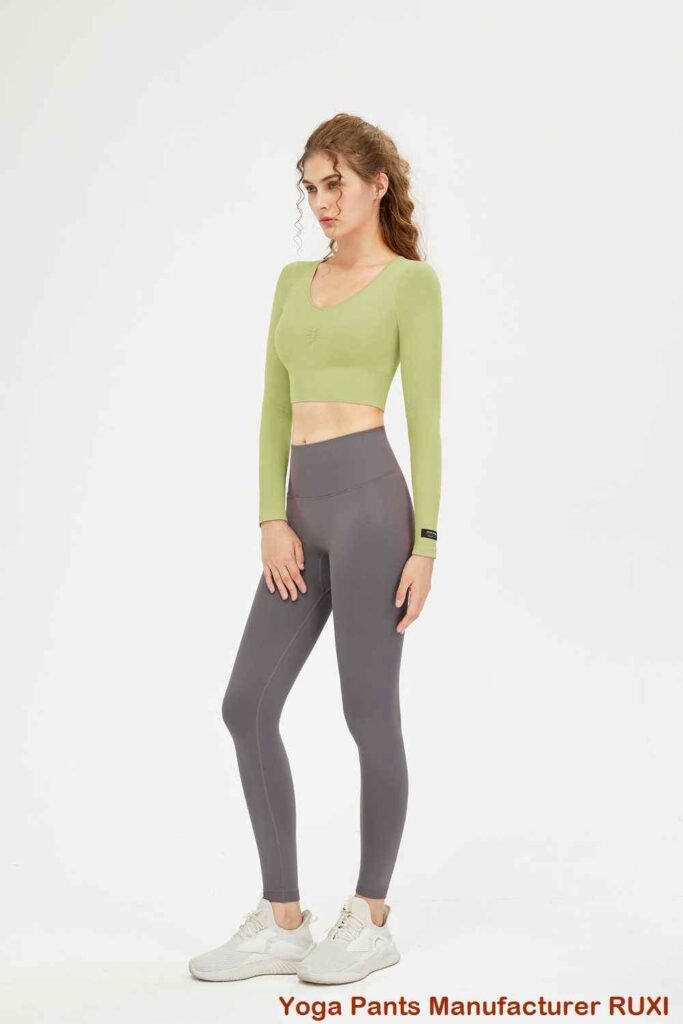 Hochglänzende Sport-Leggings RUXI
