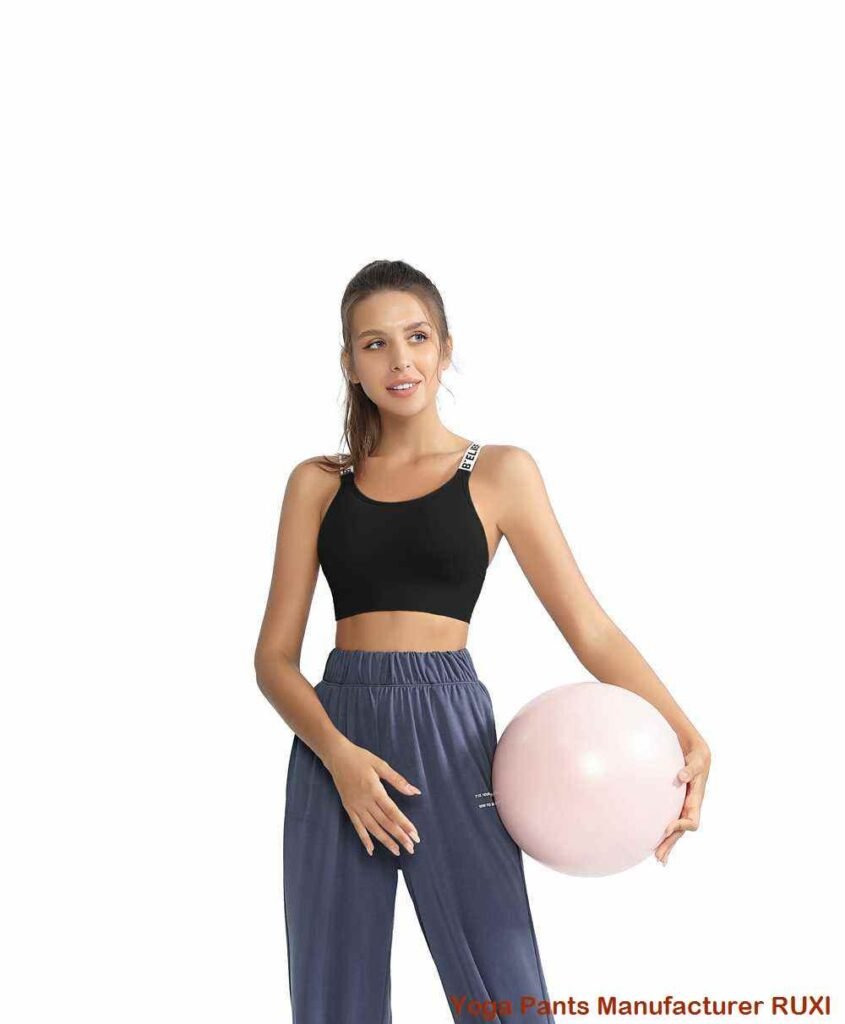 weiße Yogahose RUXI lb29