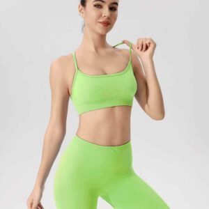 neongrüner Sport-BH RUXI lb1190