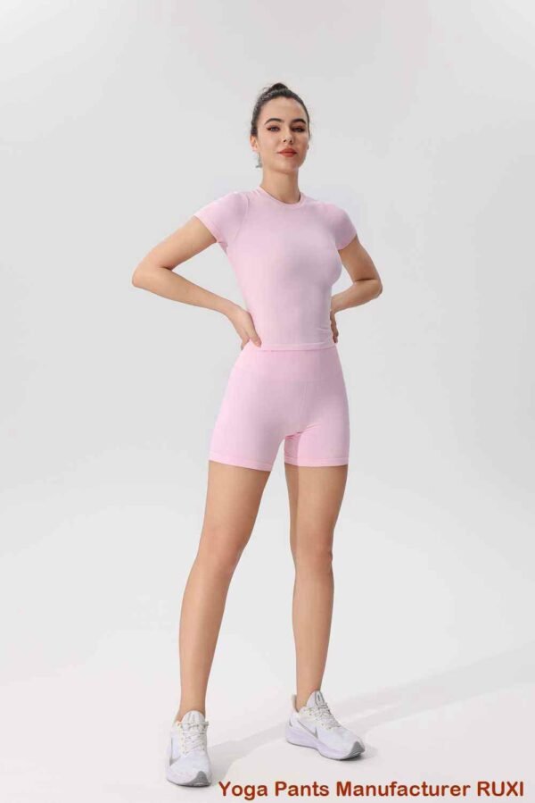 weiße sportliche Shorts RUXI