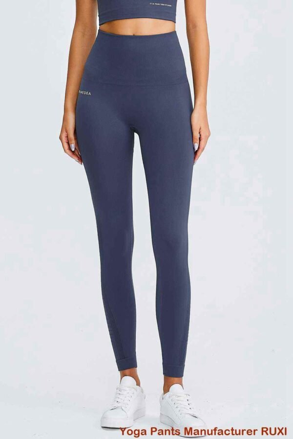 Yogahose zum Umschlagen rosa RUXI