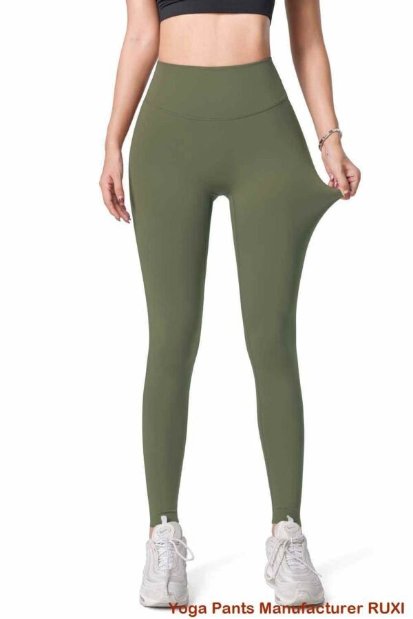 Trainingsleggings aus Leder RUXI
