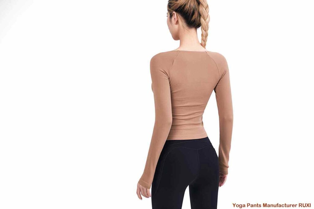 Yoga-Shorts mit Blumenmuster RUXI