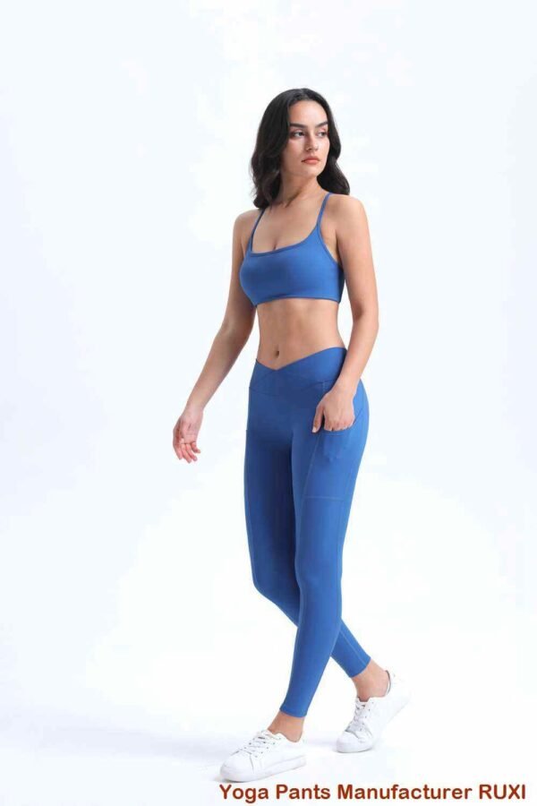 kastanienbrauner Sport-BH RUXI